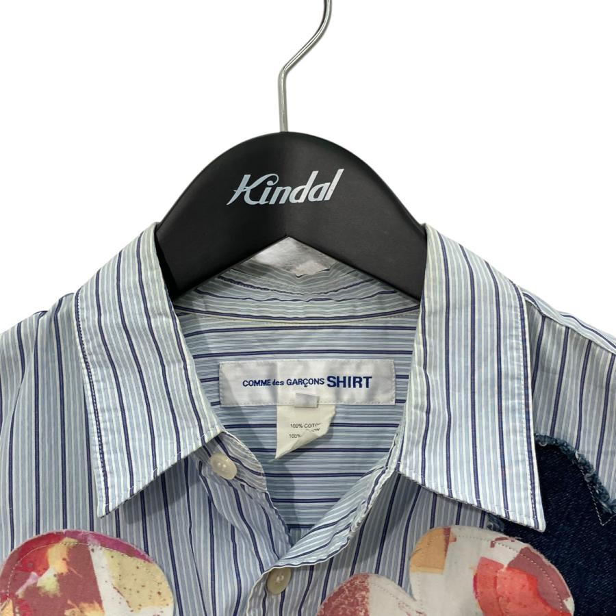 COMME des GARCONS SHIRT コムデギャルソンシャツ ストライプ 長袖