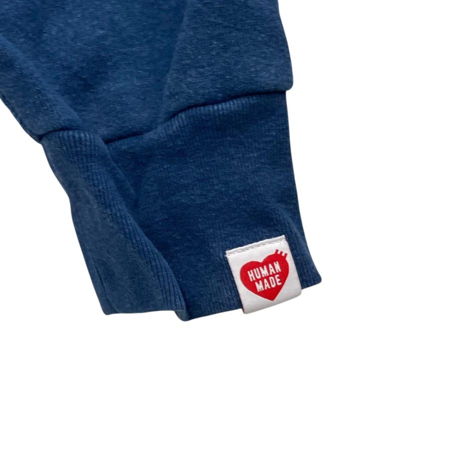 【美品】ヒューマンメイドHuman Made 青 スウェット HUMAN MADE（ヒューマンメード） ヒューマンメイド クルーネック