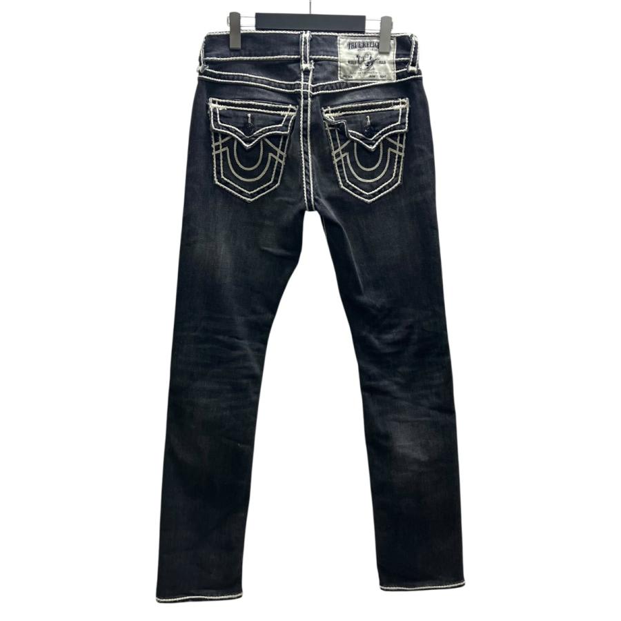 TRUE RELIGION（トゥルーレリジョン） デニムパンツ グレー サイズ：28