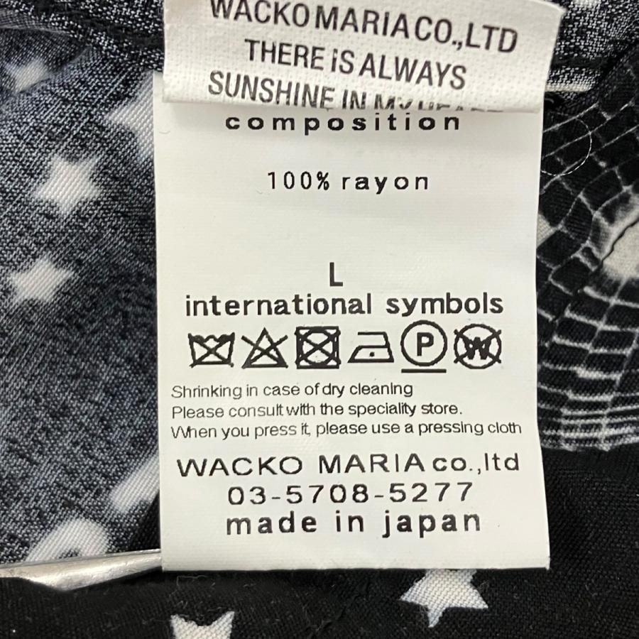 WACKO MARIA（ワコマリア） 長袖シャツ ブラック サイズ：L
