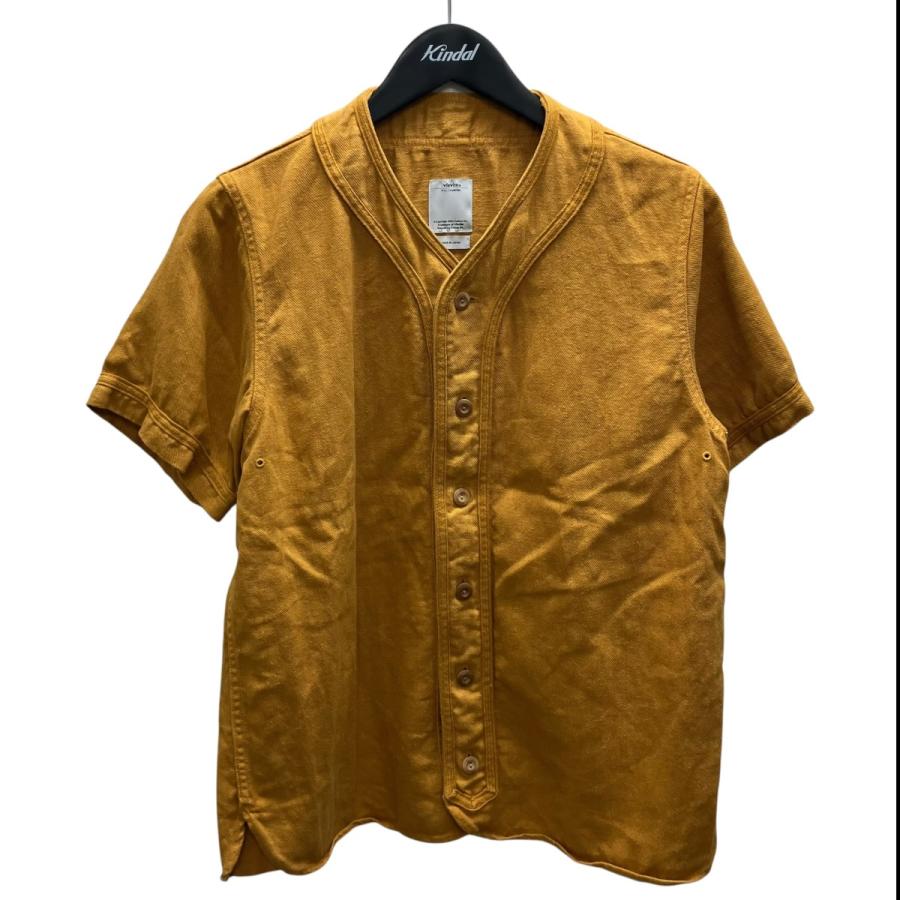 visvim（ヴィズヴィム） ビズビム 半袖シャツ マスタード サイズ：3