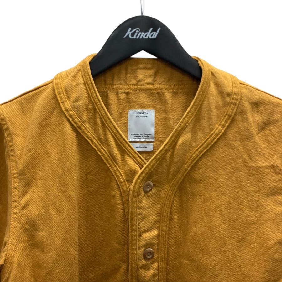 visvim（ヴィズヴィム） ビズビム 半袖シャツ マスタード サイズ：3