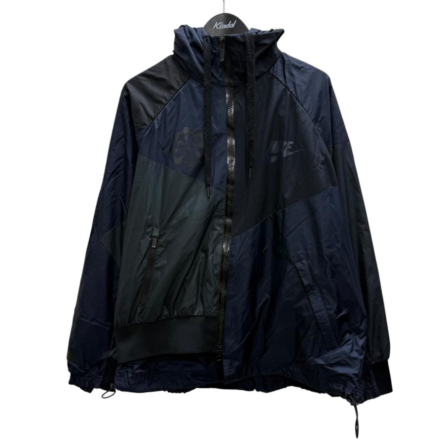 Nike ブラック ジャンパー フード付き　Sacai サカイコラボ sacai（サカイ） 代官山)ナイキ NIKE ×サカイ Sacai Full zip HD ジャケット・アウター