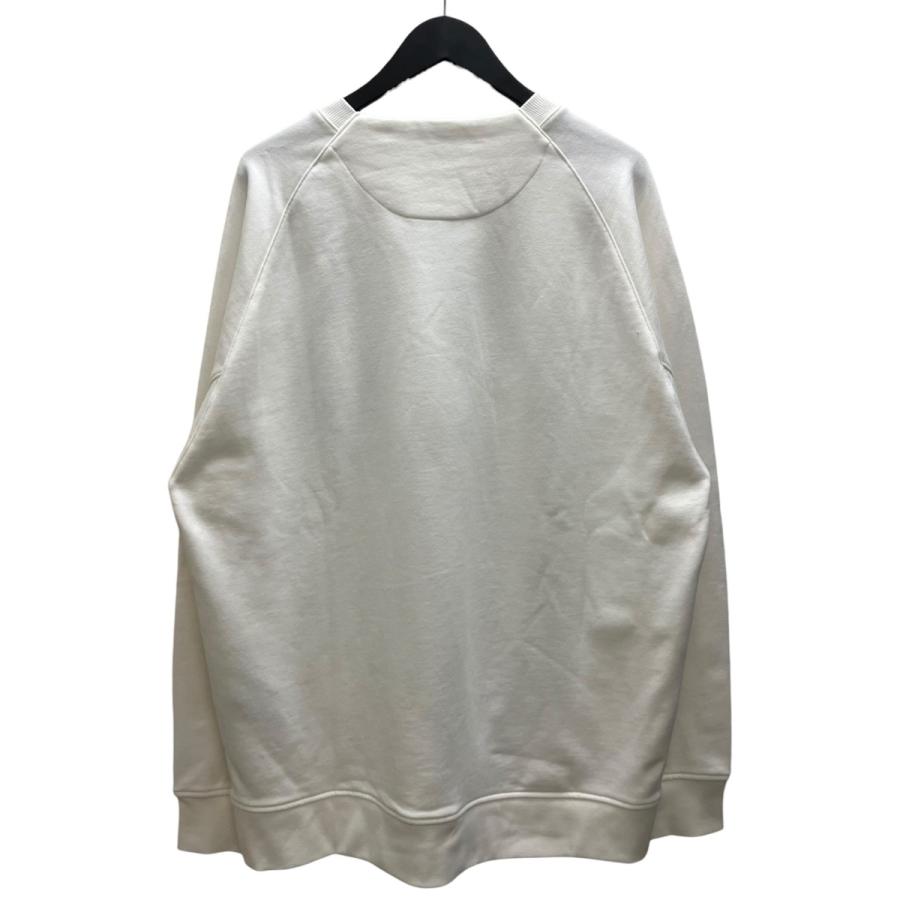 シーピーカンパニー C．P COMPANY フロントロゴスウェット ホワイト サイズ：XXL