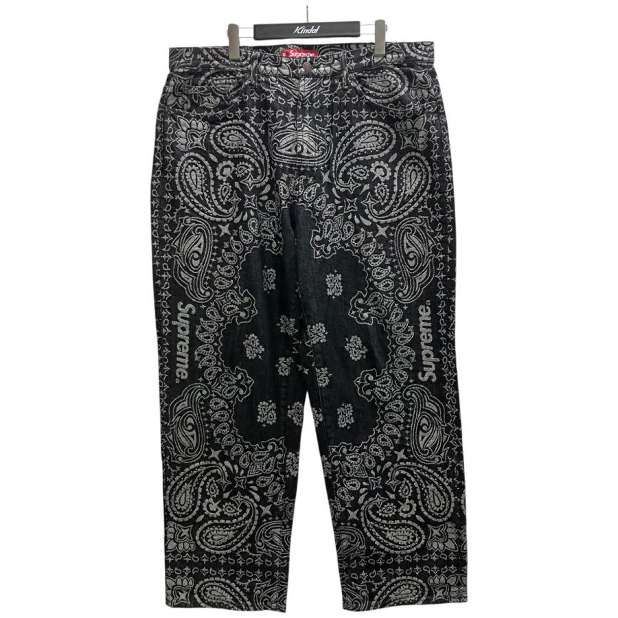 Supreme（シュプリーム） Supreme Bandana Jacquard Baggy Jean デニム
