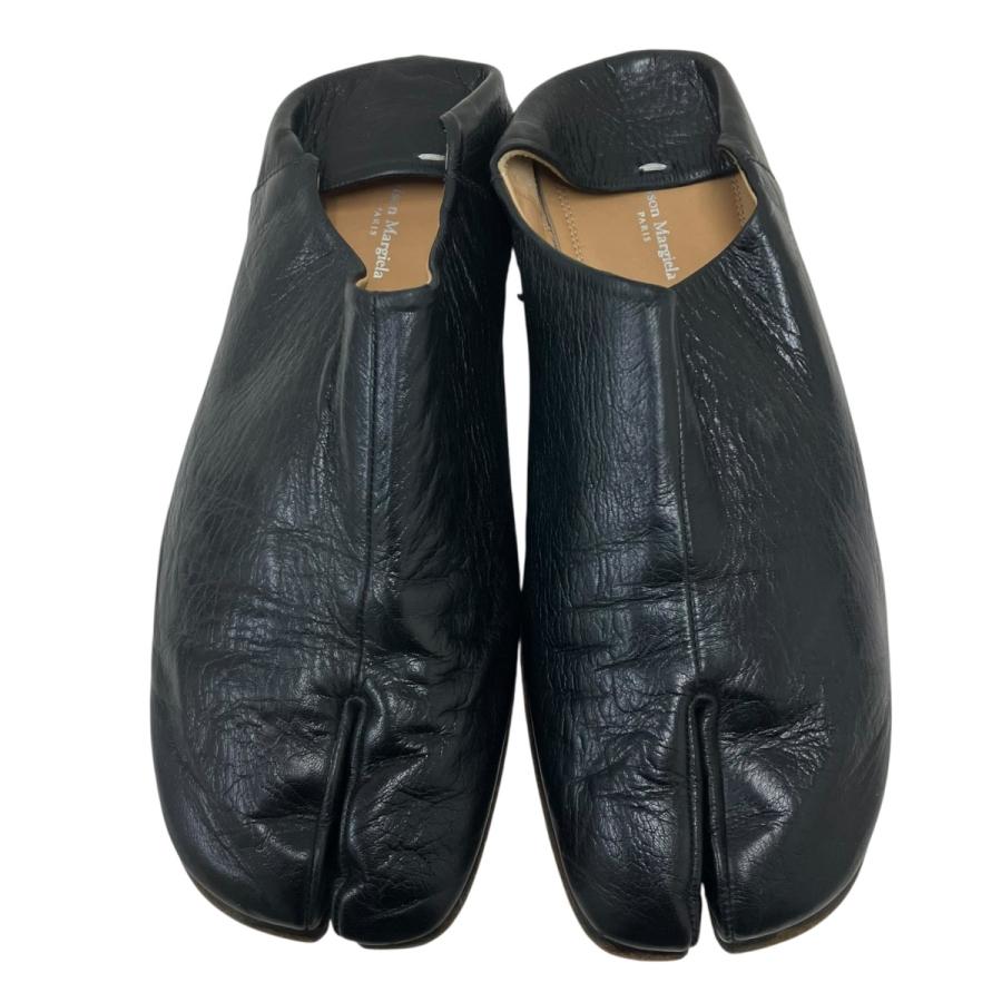 Maison Margiela Tabi 足袋レザーシューズ ブラックサイズ41 Maison Margiela（メゾンマルジェラ） Maison Margiela TABI 足袋