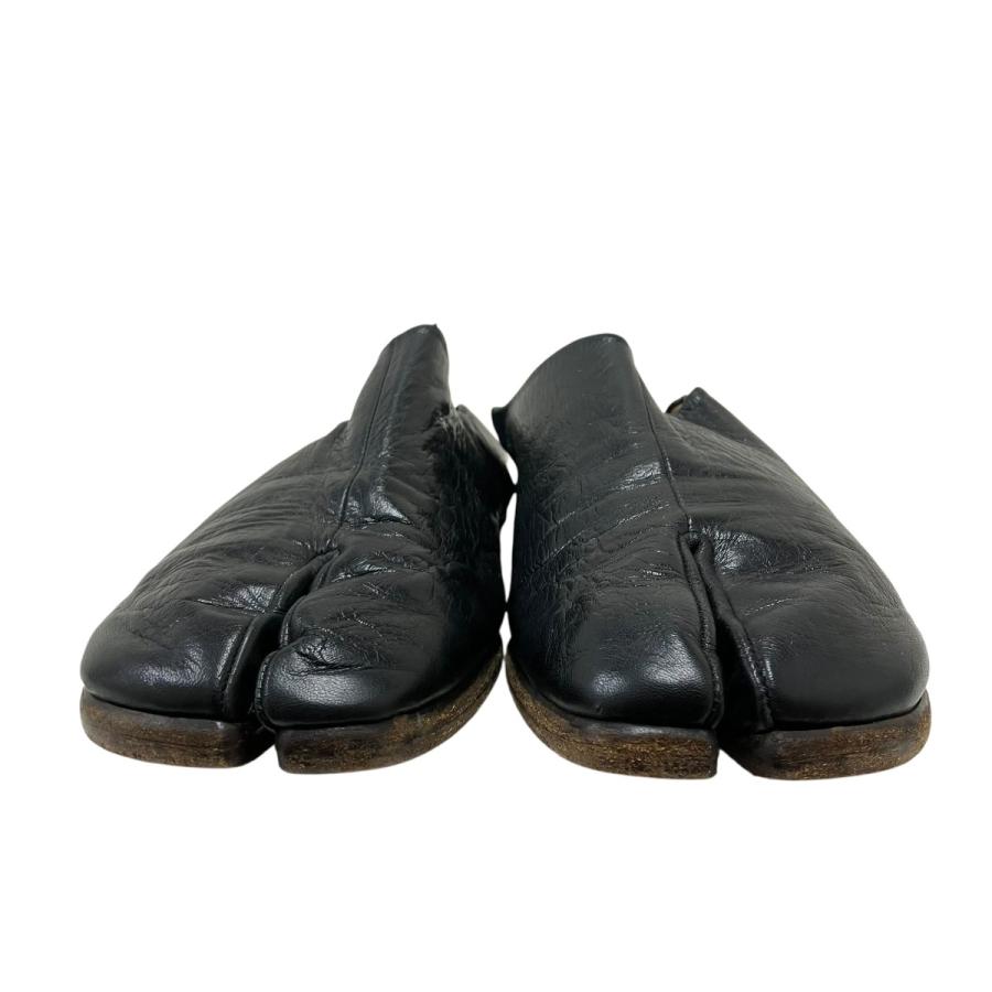 Maison Margiela Tabi 足袋レザーシューズ ブラックサイズ41 Maison Margiela（メゾンマルジェラ） Maison Margiela TABI 足袋
