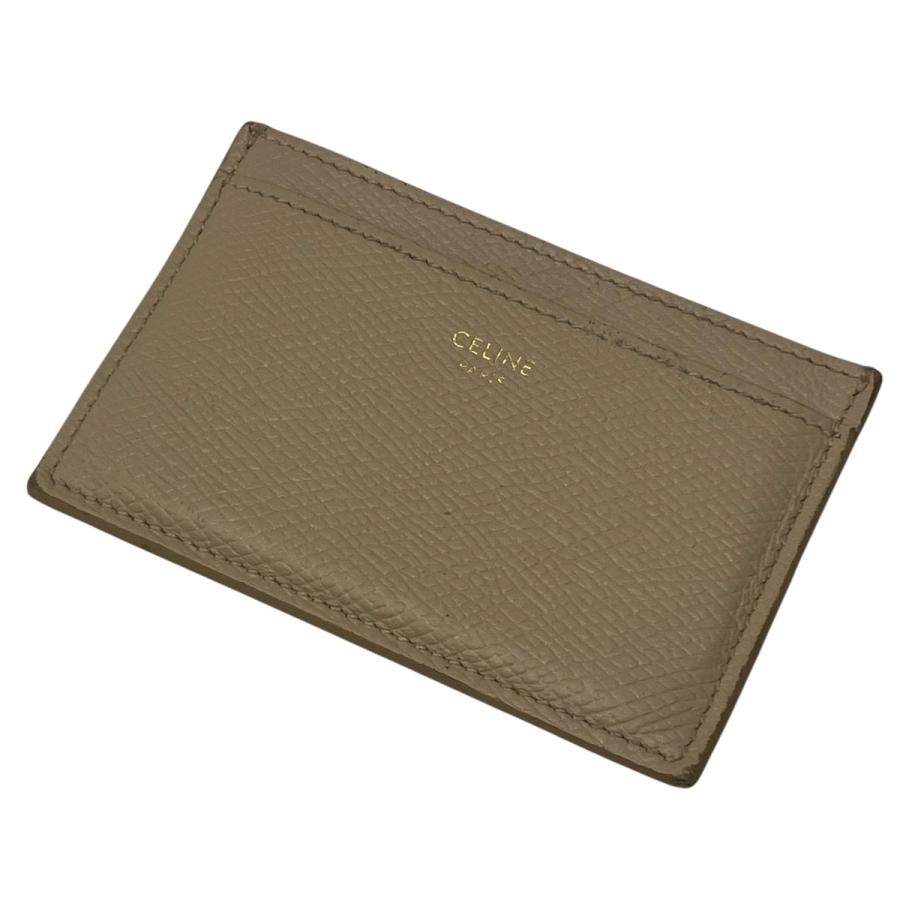 CELINE（セリーヌ） カードケース ベージュ : カインドオルYahoo!店