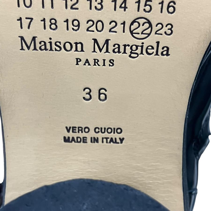 メゾンマルジェラ Maison Margiela TABI ロングブーツ ブラック サイズ：36