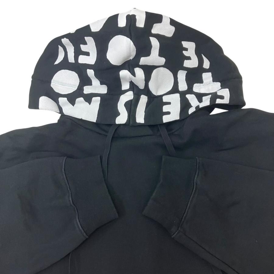 メゾンマルジェラ Maison Margiela プルオーバーパーカー ブラック×ホワイト サイズ：S_4