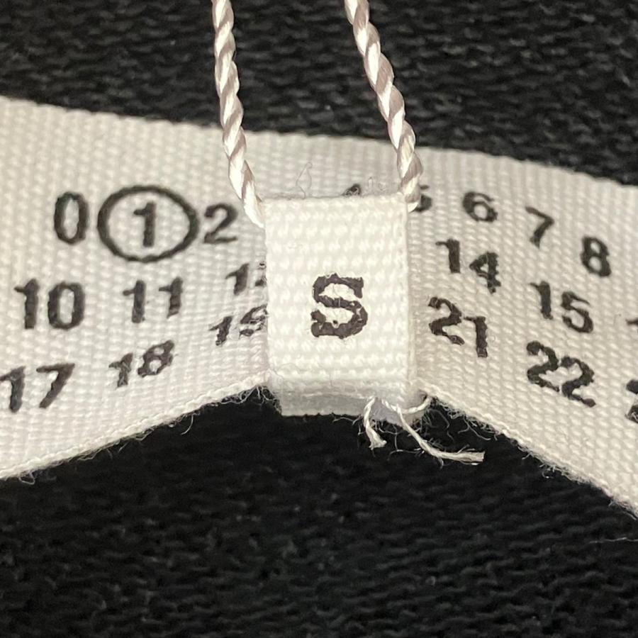 メゾンマルジェラ Maison Margiela プルオーバーパーカー ブラック×ホワイト サイズ：S_6