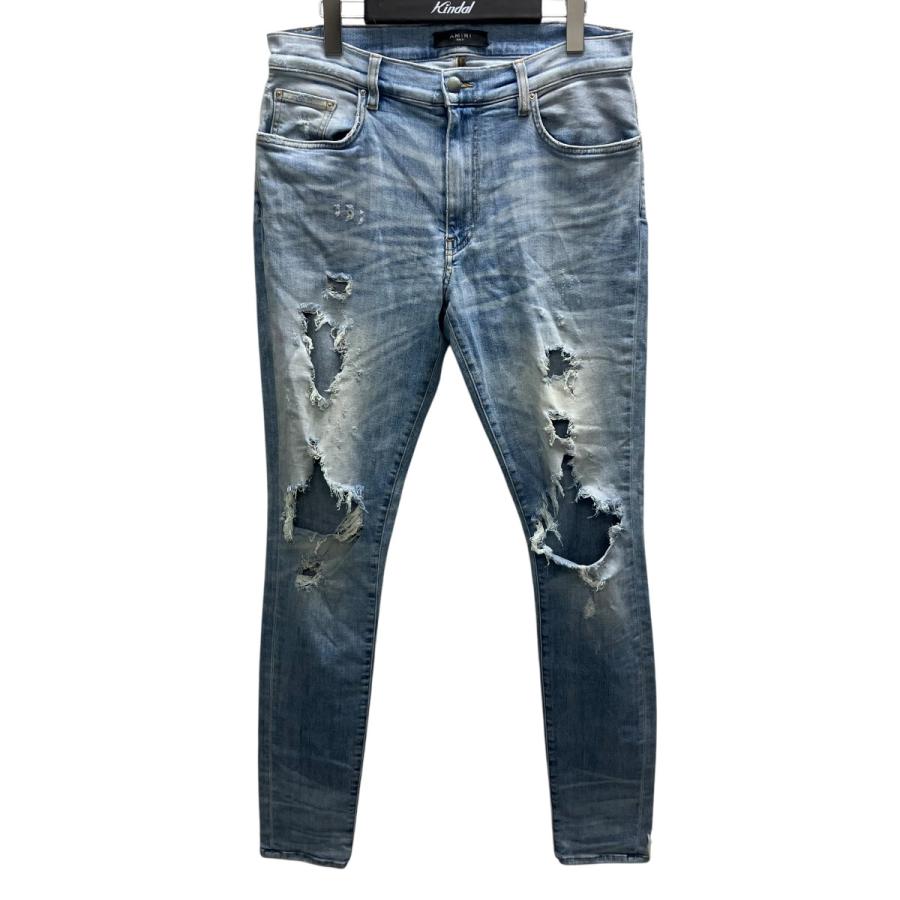 AMIRI（アミリ） ダメージ加工デニムパンツ インディゴ サイズ：33 