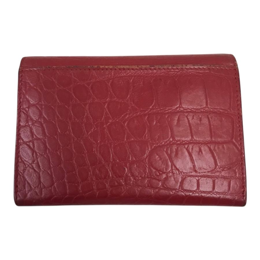 ❤️Yves Saint Laurent 二つ折り財布 レッド❤️ YVES SAINT LAURENT サンローラン YSL イヴサンローラン レザー 二 小物
