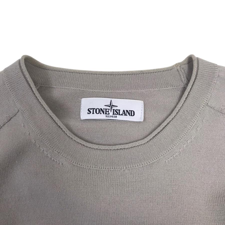 ストーンアイランド STONE ISLAND ウールニット グレー サイズ：M_4