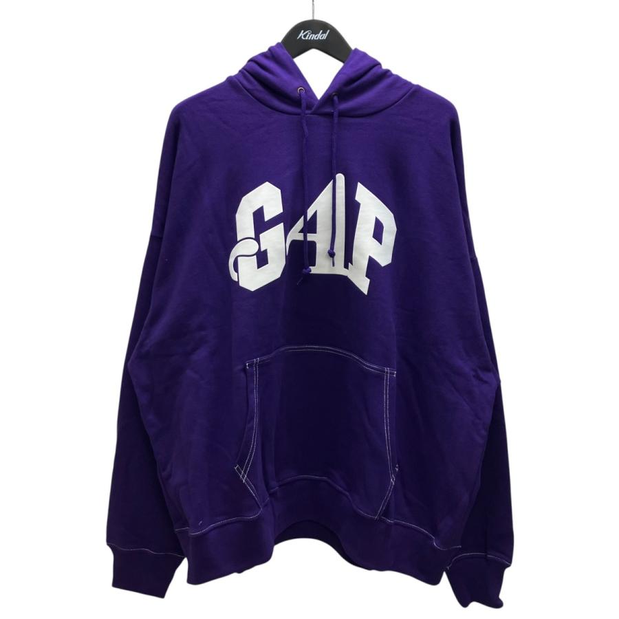 GAP（ギャップ） 【値下げ】GAP×AWAKE ロゴプリントパーカー パープル