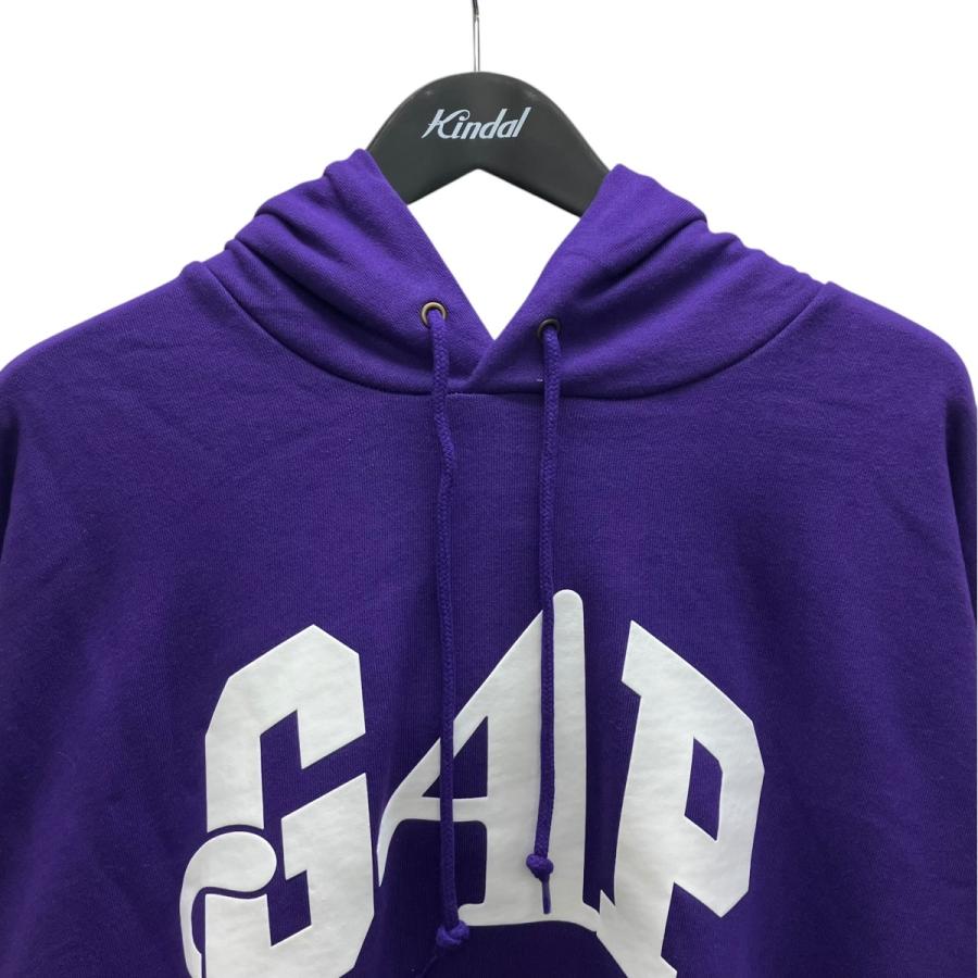 GAP（ギャップ） 【値下げ】GAP×AWAKE ロゴプリントパーカー パープル