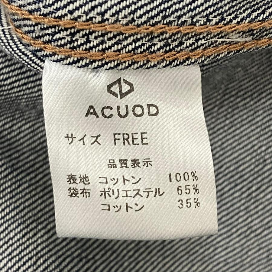 アクオド バイ チャヌ ACUOD by CHANU デニムジャケット インディゴ