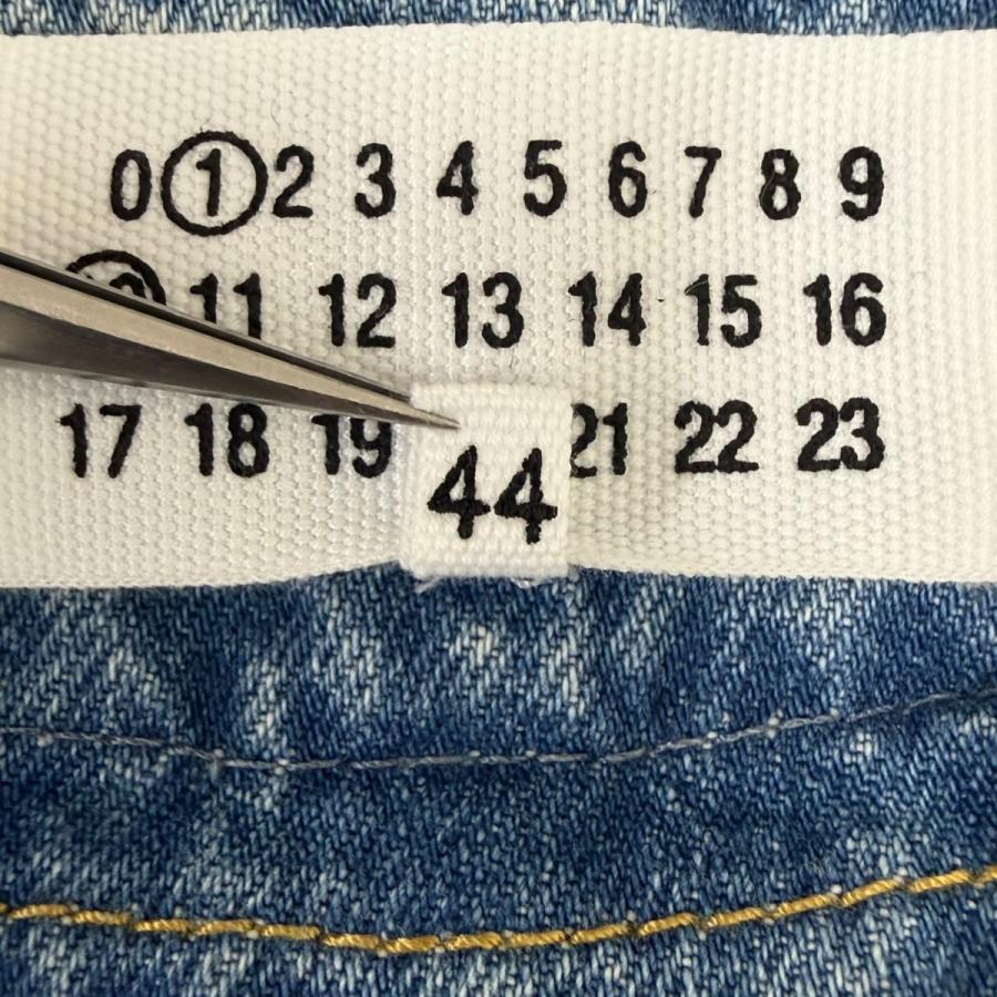 Maison Margiela 再構築デニム　サイズ44 Maison Margiela（メゾンマルジェラ） 再構築デニムパンツ ライト