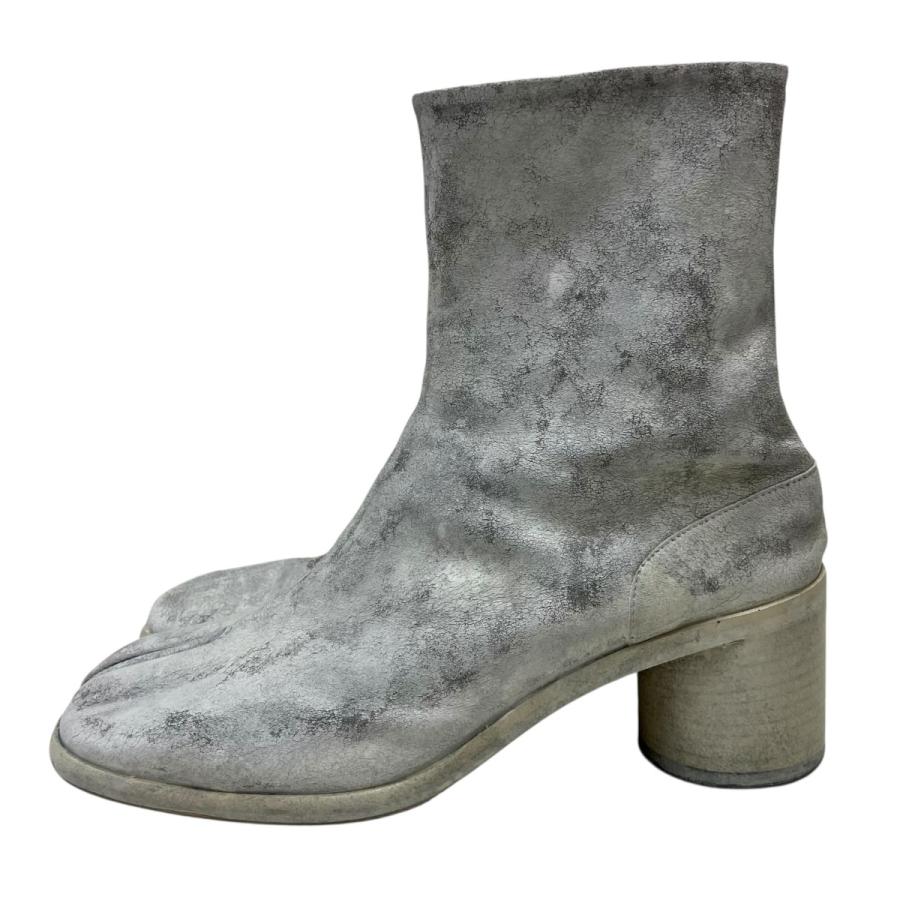 Maison Margiela（メゾンマルジェラ） ペンキ加工足袋ブーツ ホワイト