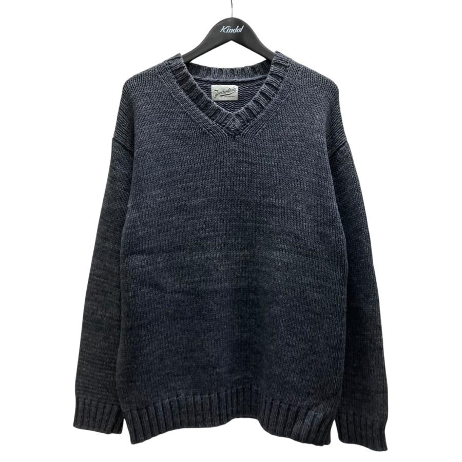 TENDERLOIN（テンダーロイン） TENDERLOIN V NECK COTTON KNIT Vネック