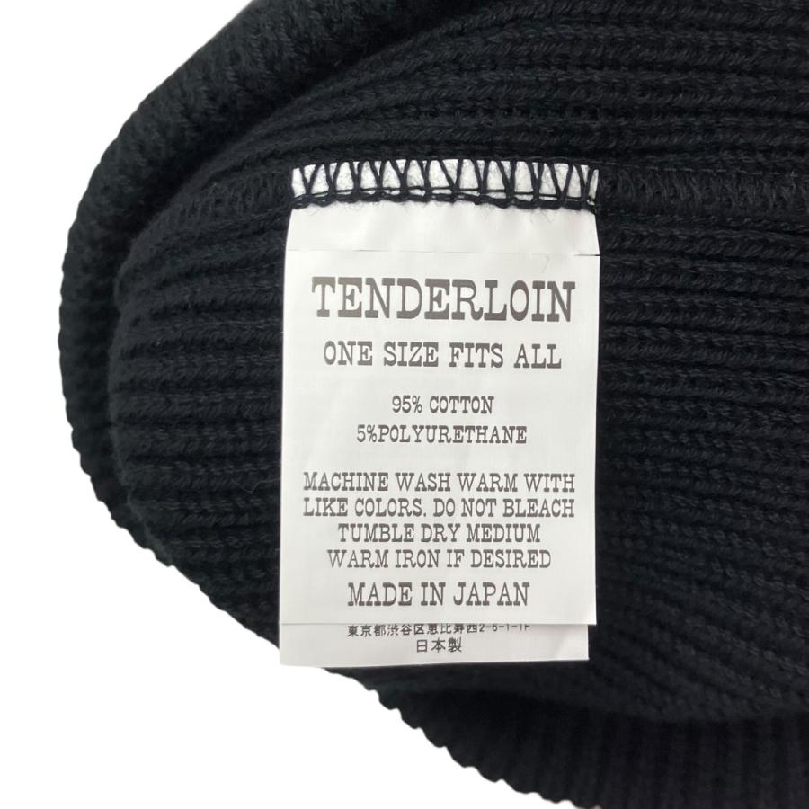 TENDERLOIN（テンダーロイン） ビーニーニットキャップ ブラック