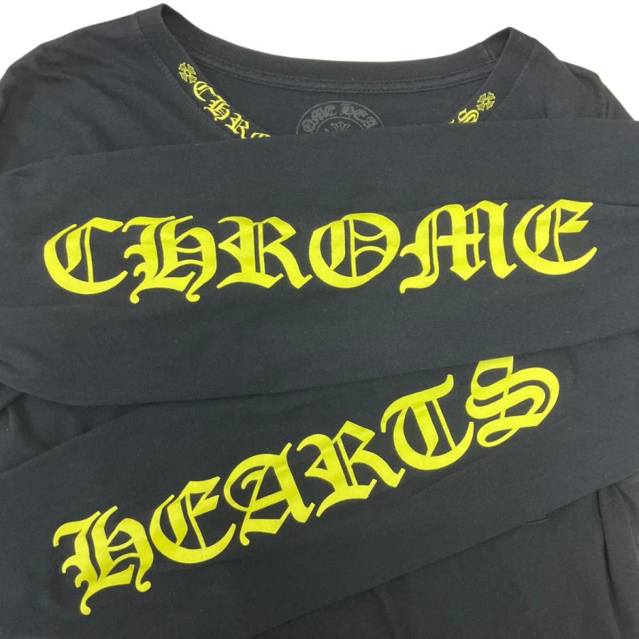 【値下げ交渉可】CHROME HEARTS ロングスリーブTシャツ ブラック CHROME HEARTS（クロムハーツ） 【値下げ】CHROME HEARTS ロング
