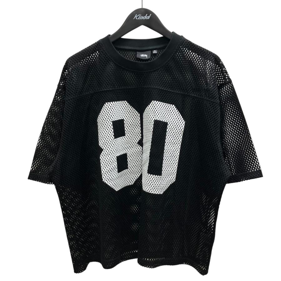 ストゥーシー　STUSSY メッシュ Tシャツ サイズM ブラック STUSSY（ステューシー） メッシュTシャツ ブラック サイズ：XL