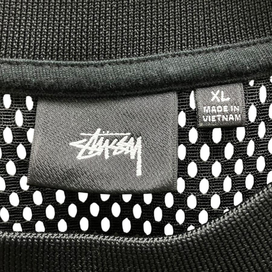 STUSSY（ステューシー） メッシュTシャツ ブラック サイズ：XL