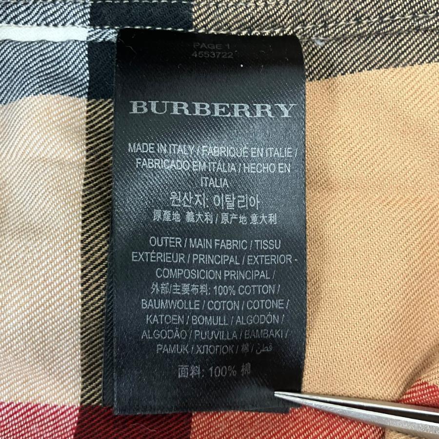 BURBERRY（バーバリー） 【値下げ】BURBERRY チェックシャツ ブラウン