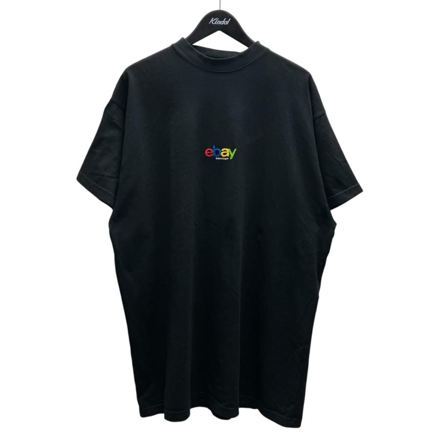 正規品BALENCIAGAブラックレイヤードスポーツロゴ Tシャツ サイズ 1 BALENCIAGA（バレンシアガ） 【値下げ】BALENCIAGA EBAY T-SHIRT 半袖