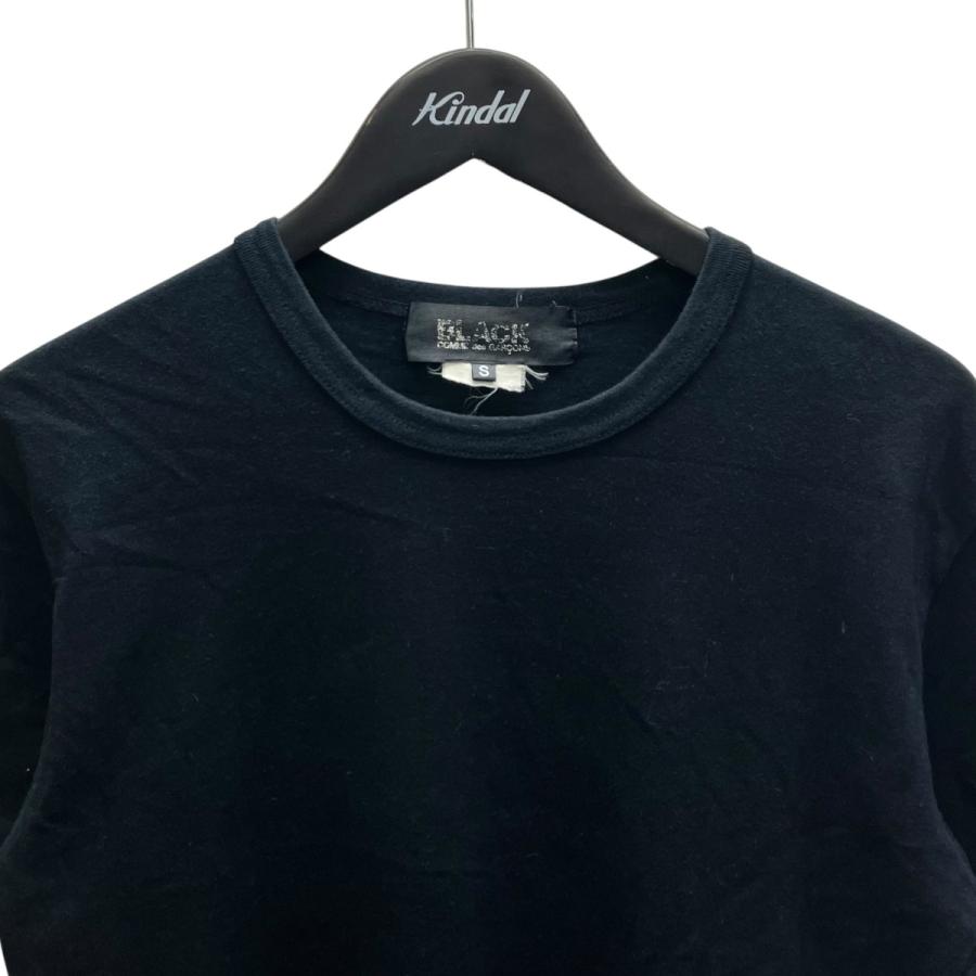 s*i様 COMME des GARÇONS ブラック 半袖Tシャツ S コムデ BLACK COMME des GARCONS ブラックコムデギャルソン 半袖Tシャツ 12SS