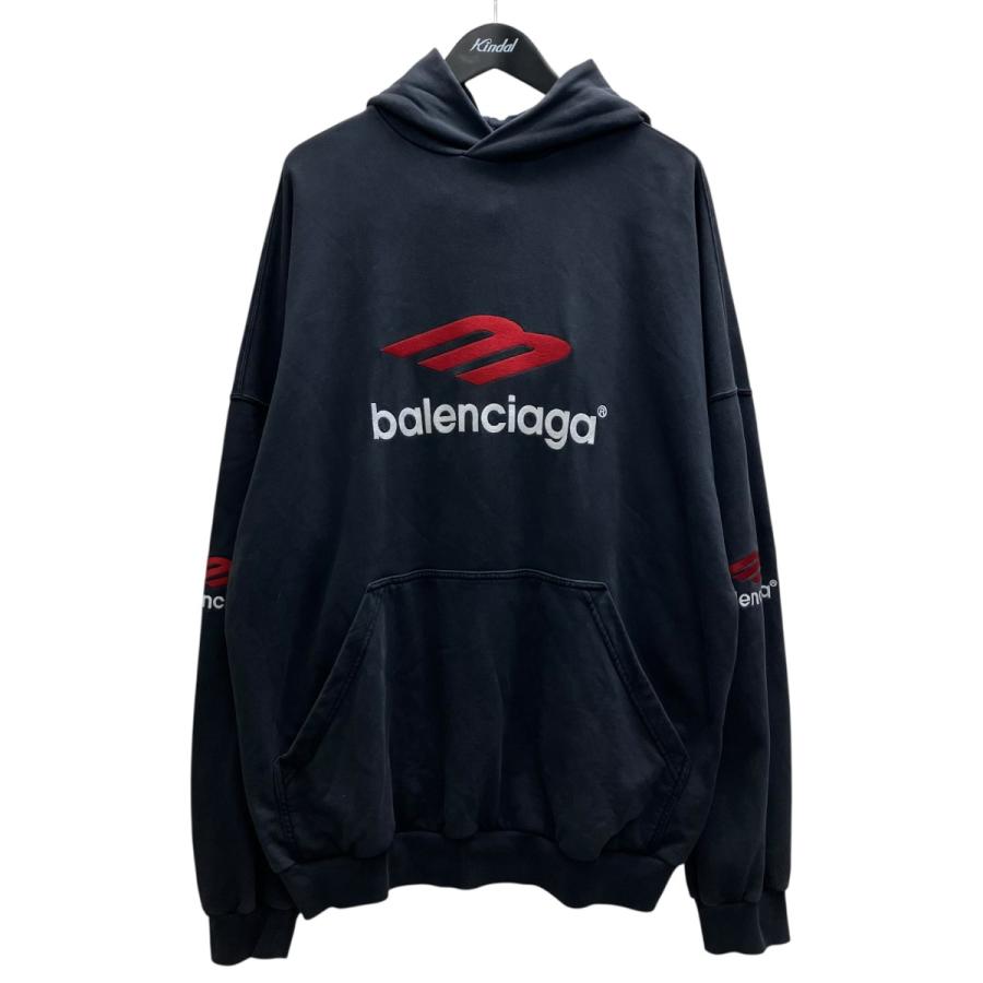BALENCIAGA（バレンシアガ） スポーツアイコンフーディ ブラック 