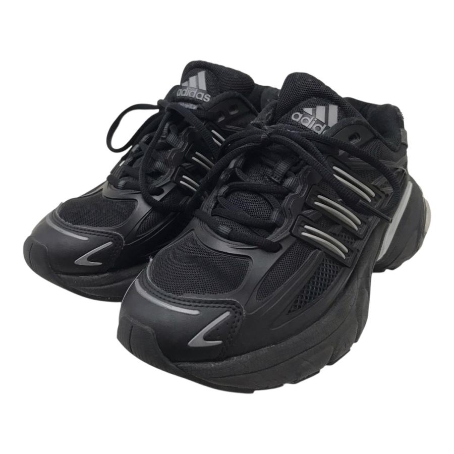 adidas（アディダス） 厚底スニーカー ブラック サイズ：25cm
