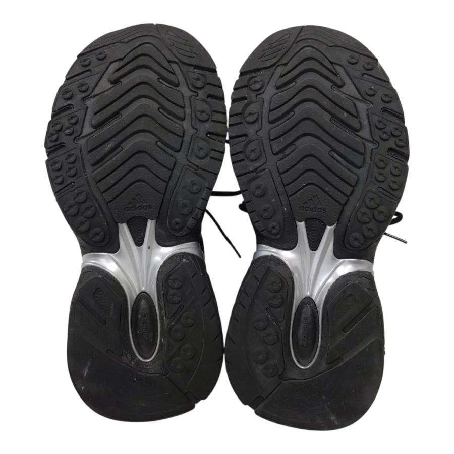 adidas（アディダス） 厚底スニーカー ブラック サイズ：25cm