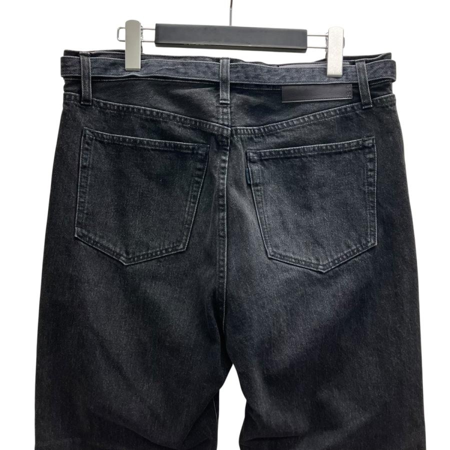 sacai（サカイ） ベルテッドデニムパンツ グレー サイズ：4