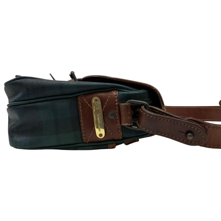 POLO RALPH LAUREN（ポロ・ラルフローレン） レザーショルダーバッグ