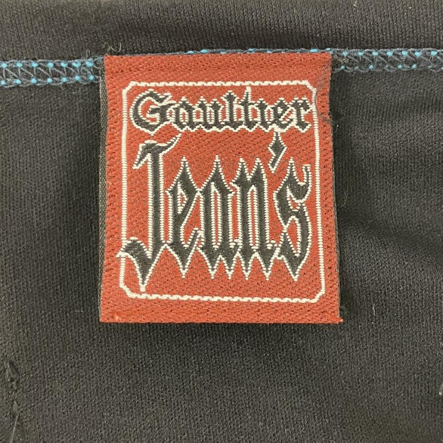 gaultier jeans ノースリーブワンピース ブラック サイズ：Free