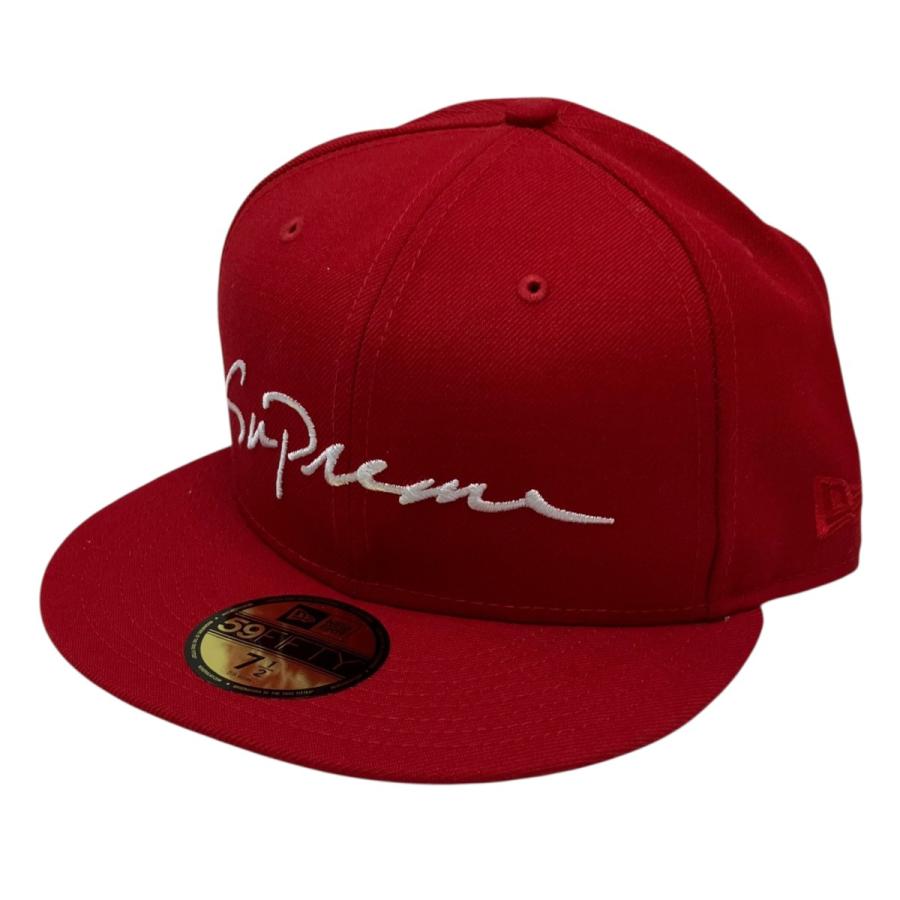 supreme Classic Script NewEra キャップ 7.1/2 Supreme（シュプリーム） Supreme Classic Script Cap キャップ レッド