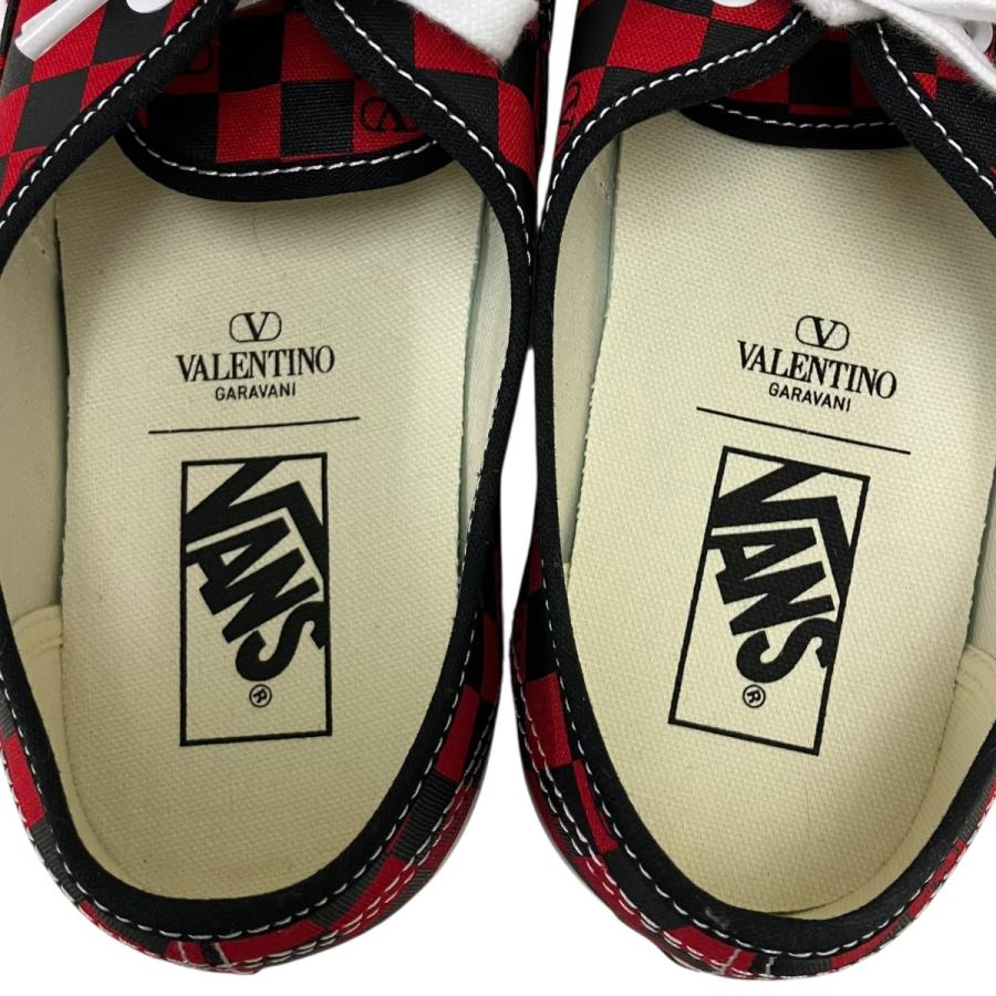 バンズ×ヴァレンチノ VANS×VALENTINO ローカットスニーカー ブラック 