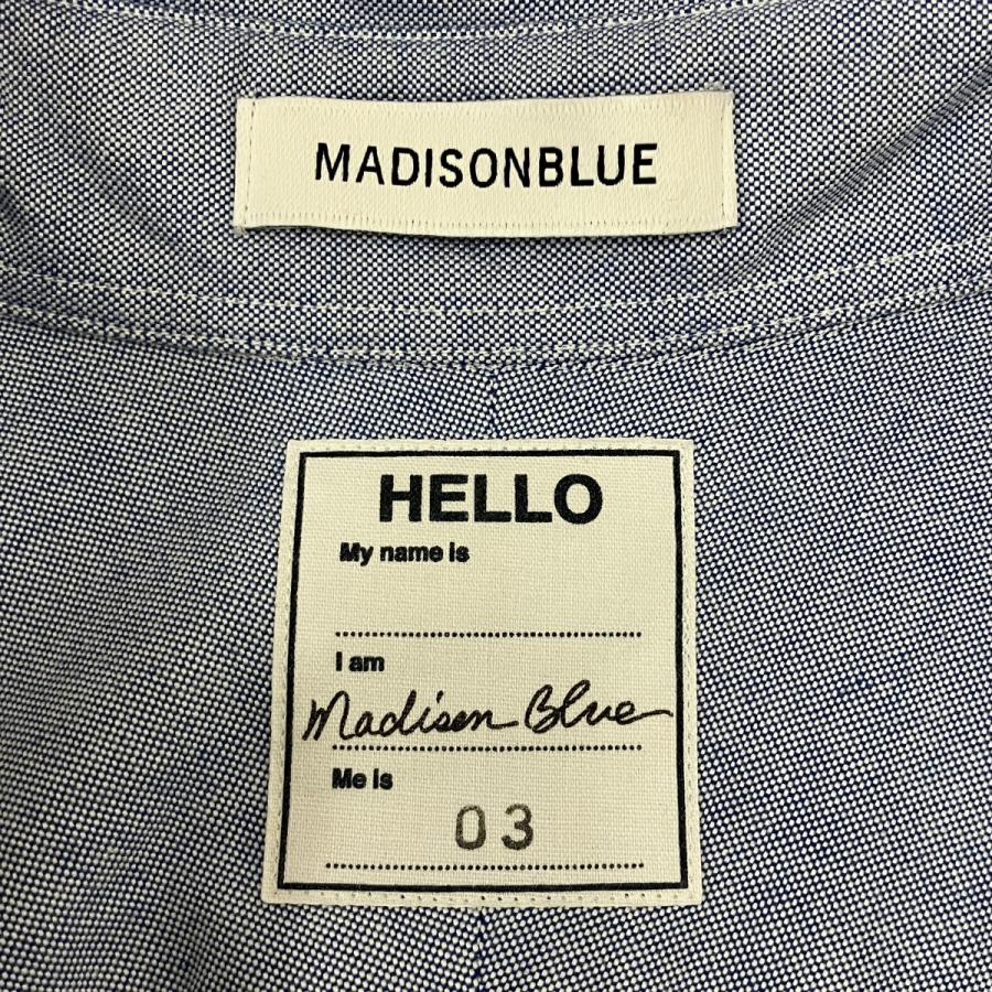 MADISON BLUE（マディソンブルー） 長袖シャツ ブルー サイズ：03