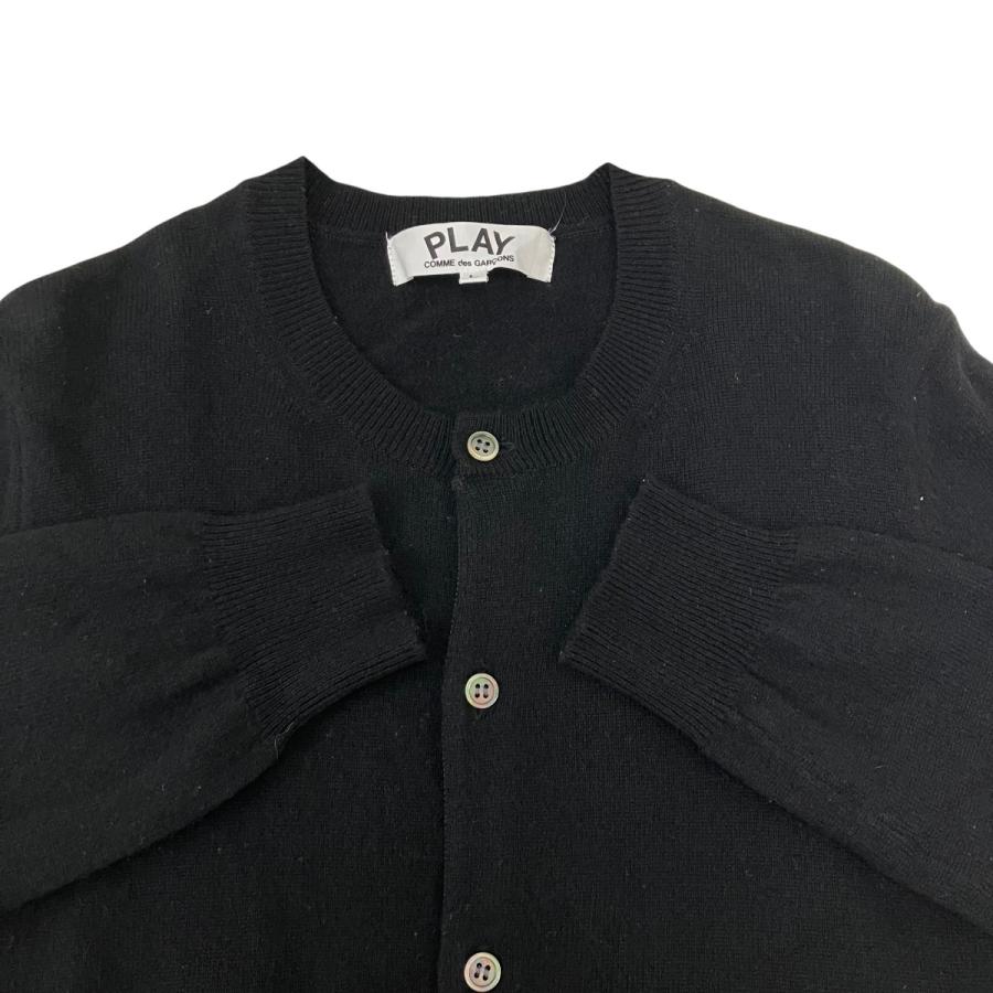 PLAY COMME des GARCONS プレイコムデギャルソン 長袖ニット ブラック