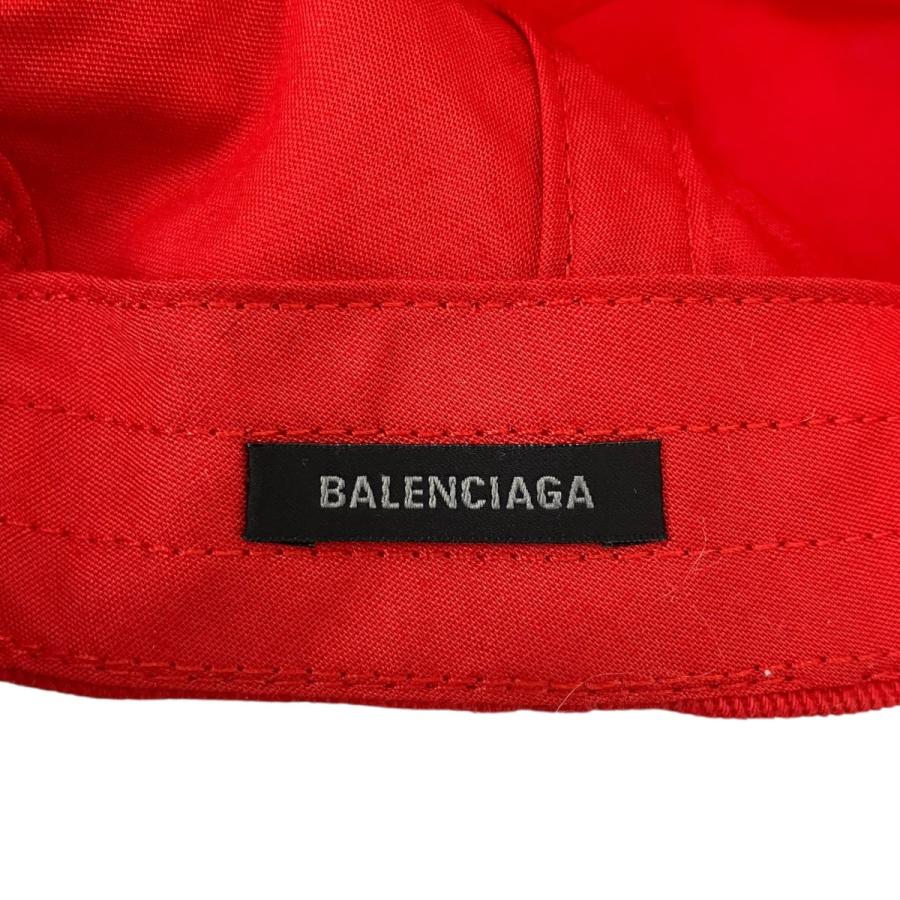 BALENCIAGA（バレンシアガ） キャップ レッド サイズ：L
