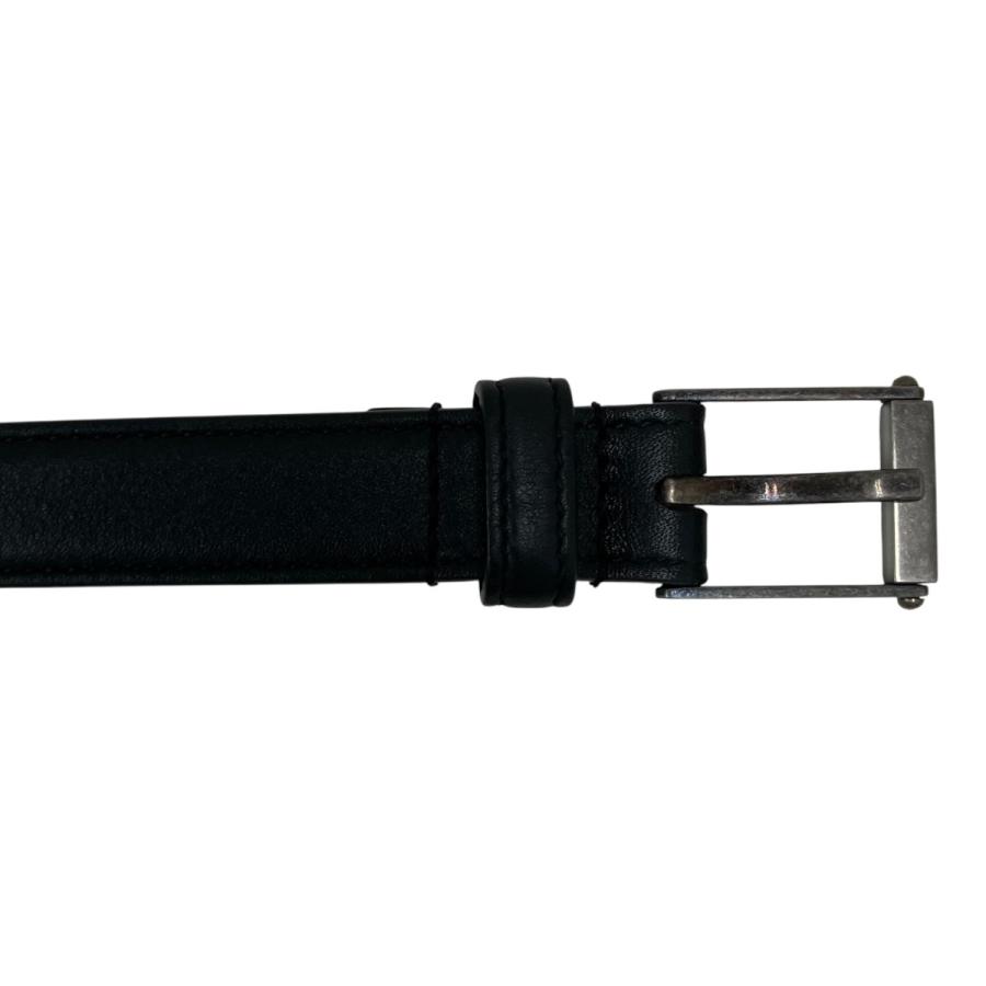 サンローランパリ Saint Laurent Paris レザーベルト ブラック
