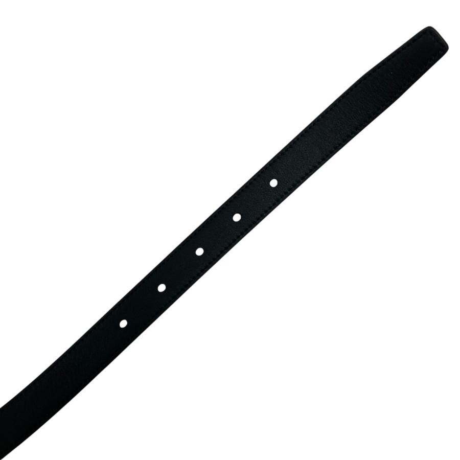 サンローランパリ Saint Laurent Paris レザーベルト ブラック