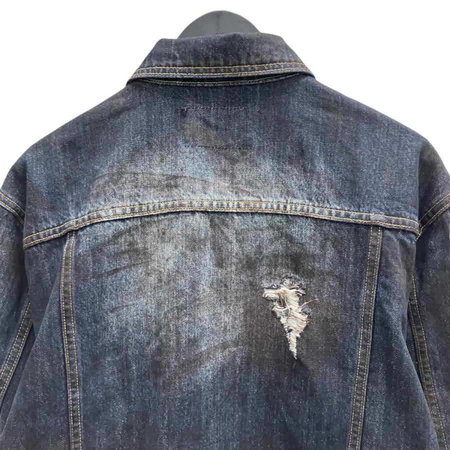 サグクラブ THUG CLUB BURN DOWN DENIM JACKET デニムジャケット