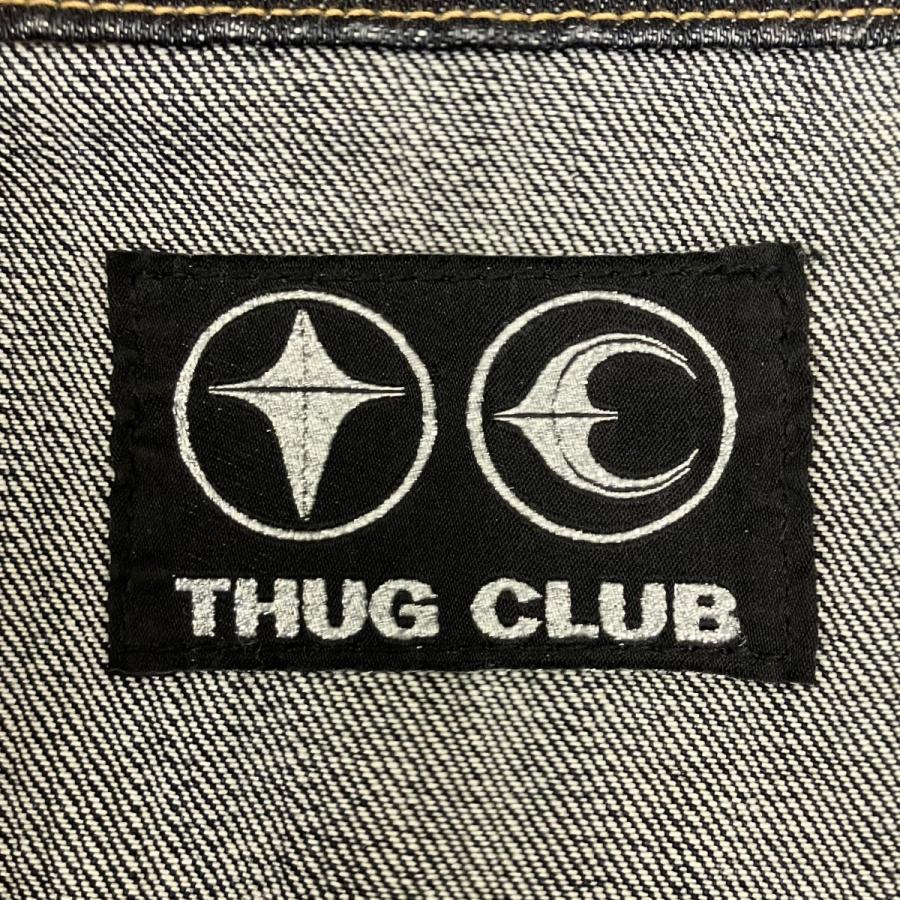 サグクラブ THUG CLUB BURN DOWN DENIM JACKET デニムジャケット
