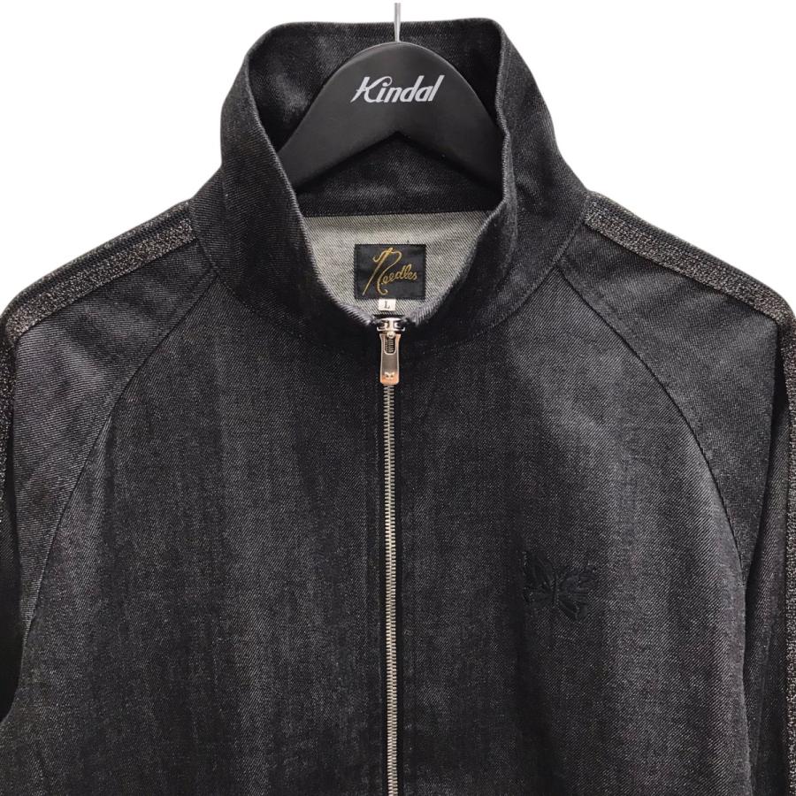 ニードルズ Needles×NUBIAN 8oz デニム トラックジャケット グレー 