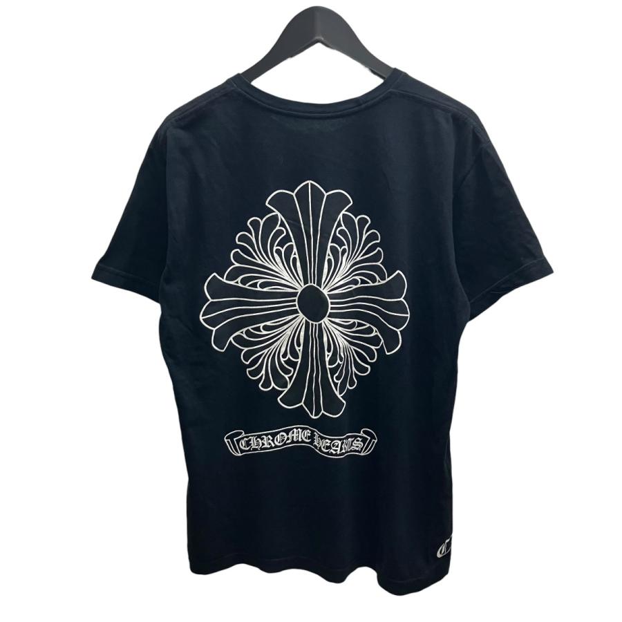 クロムハーツ ポケット Tシャツ 黒 プリントT CHROME HEARTS（クロムハーツ） ポケットTシャツ ブラック サイズ：L