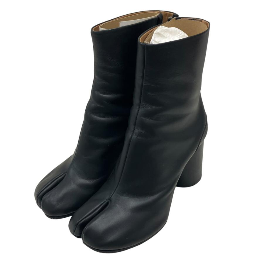 マルジェラ 足袋ブーツ 36 黒 パテントレザー Maison Margiela（メゾンマルジェラ） Maison Margiela TABI 足袋