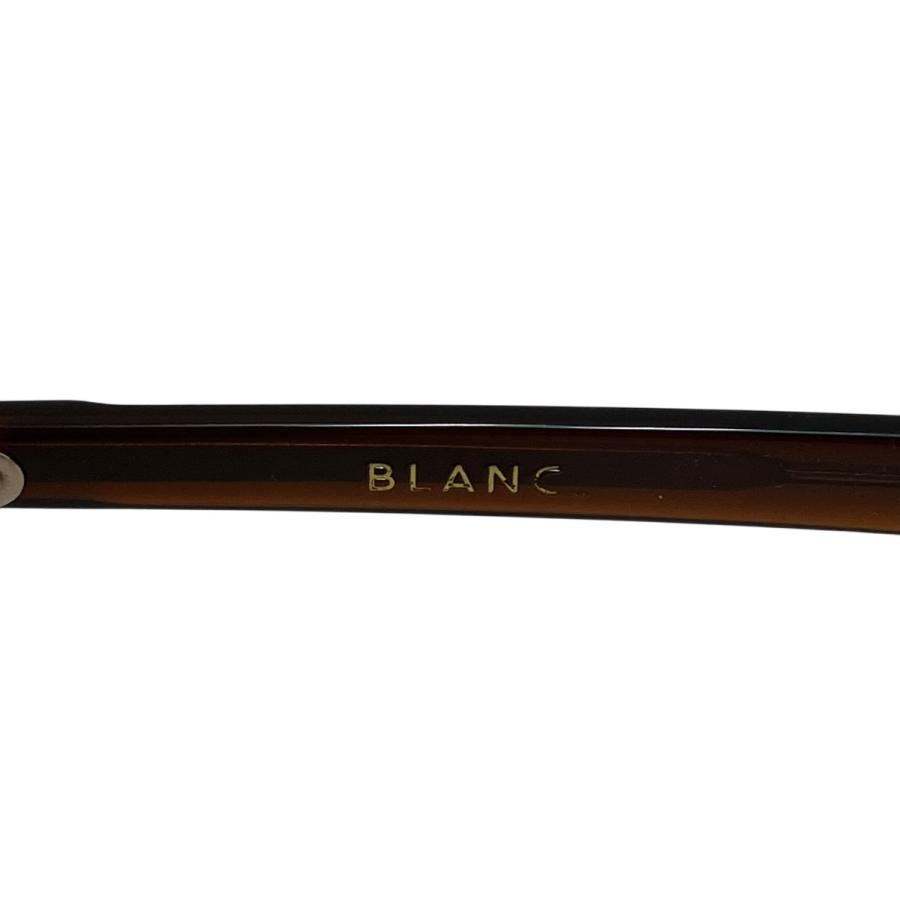 Blanc 【値下げ】BLANC サングラス ブラウン サイズ：47□22-145 (原宿